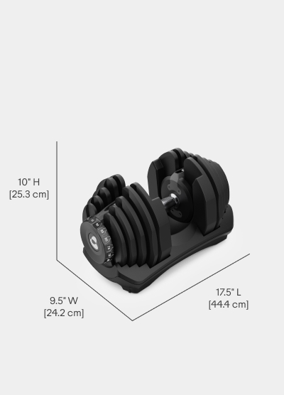 Results Series 1090 Dumbbells Dimensions Per Dumbbell - Length 17.5 inches, Width 9.5 inches, Height 10 inches