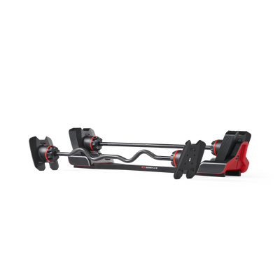 BowFlex SelectTech 2080 Adjustable Barbell with Curl Bar BowFlex 2080 Barbell and Curl Bar